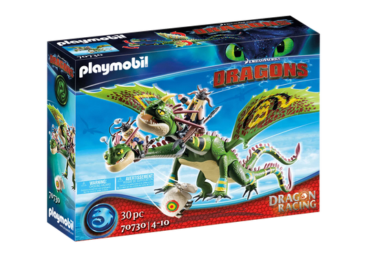 Playmobil 70730 Dragons Dragon Racing: Raffnuss und Taffnuss mit Kotz und Würg - plegobil
