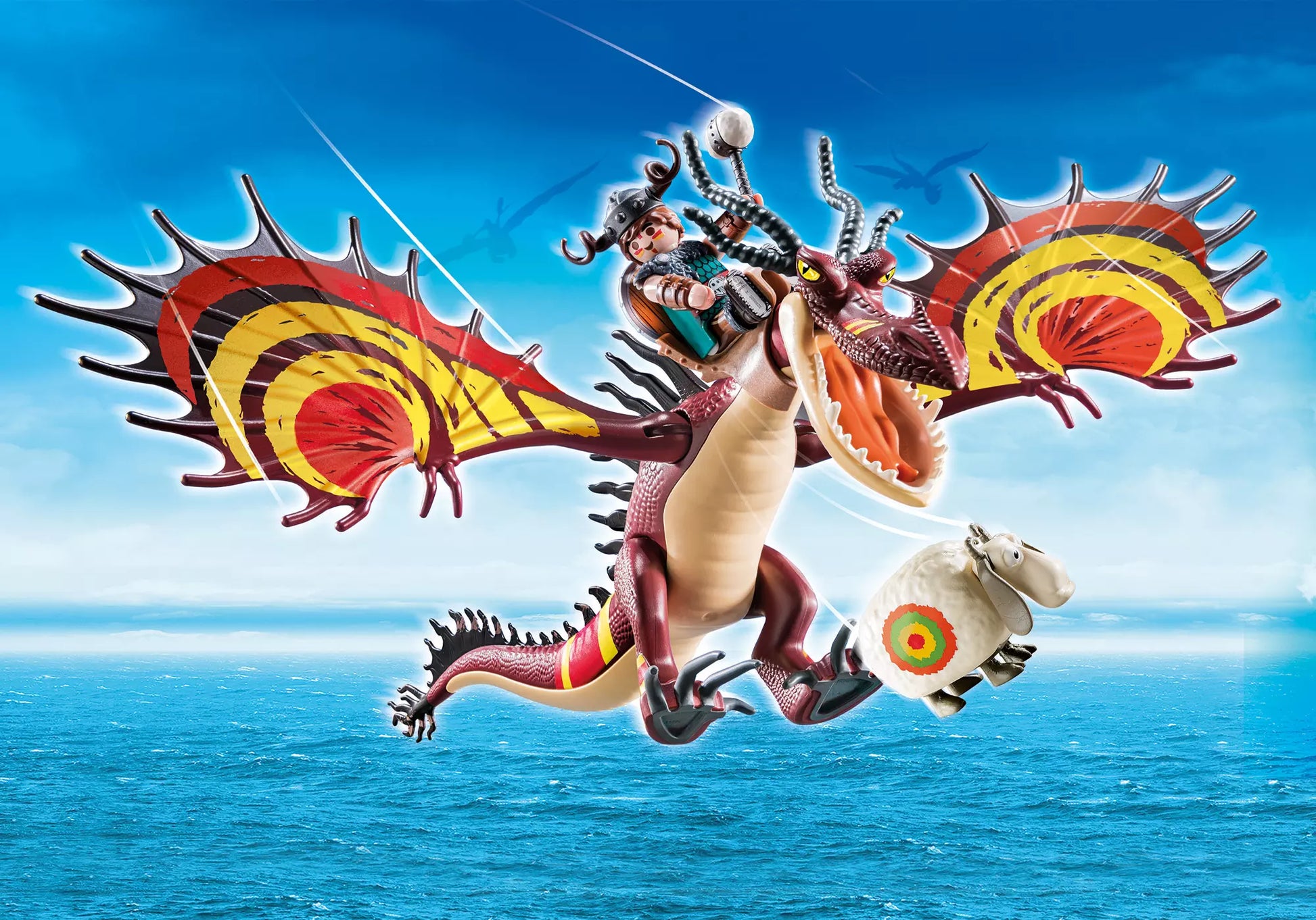 Playmobil 70731 Dragons Dragon Racing: Rotzbakke und Hakenzahn - plegobil