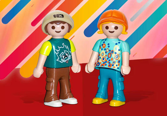 Playmobil 70738 City Life Bennet & Lisa (Folienverpackung) - plegobil