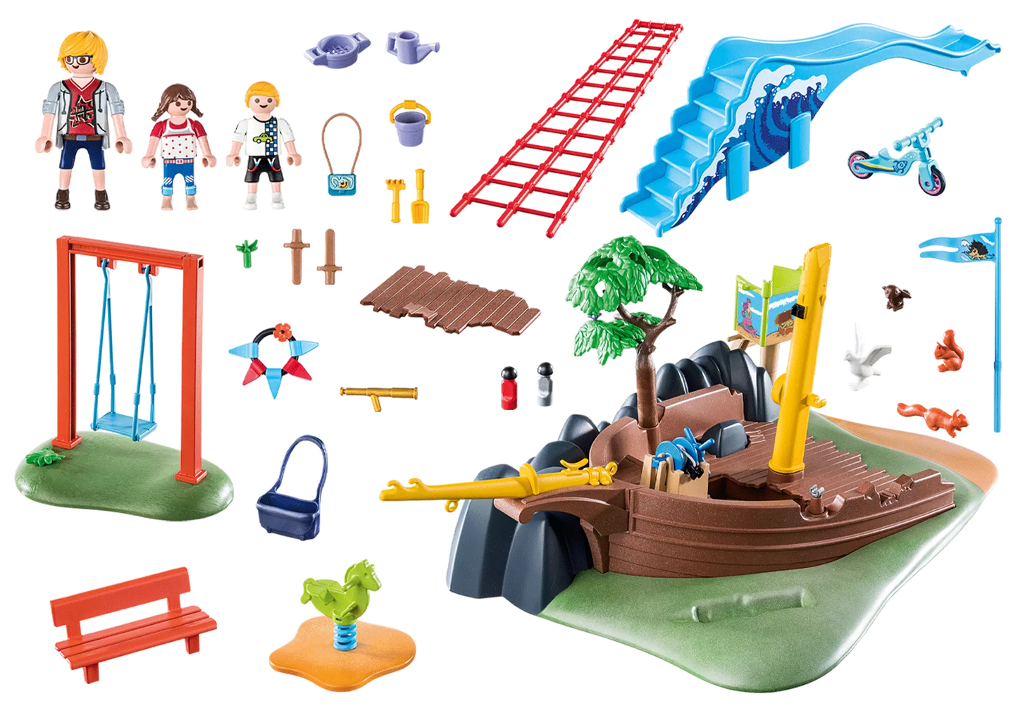 Playmobil 70741 City Life Abenteuerspielplatz mit Schiffswrack - plegobil