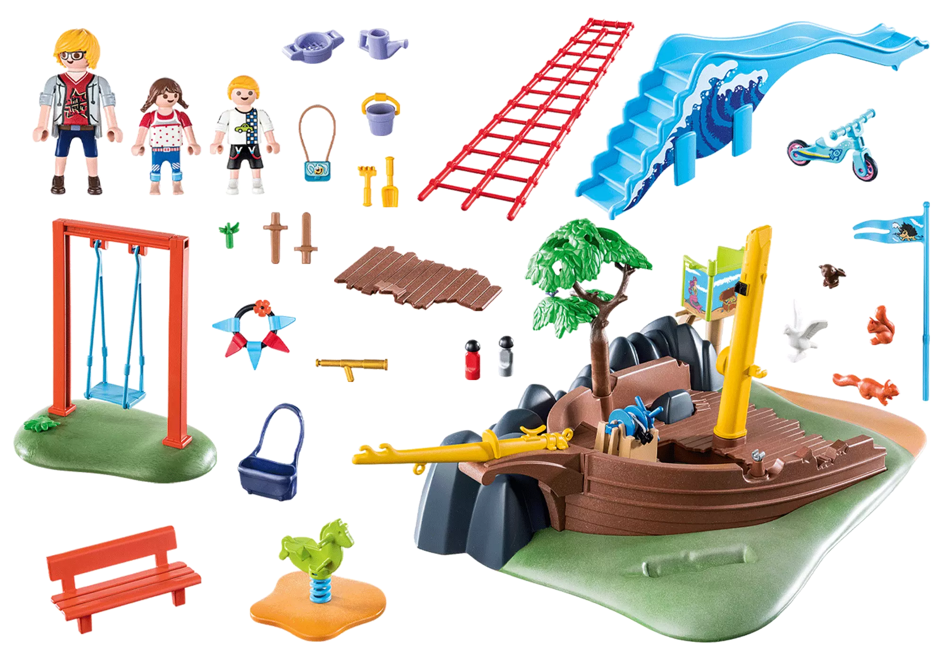 Playmobil 70741 City Life Abenteuerspielplatz mit Schiffswrack - plegobil