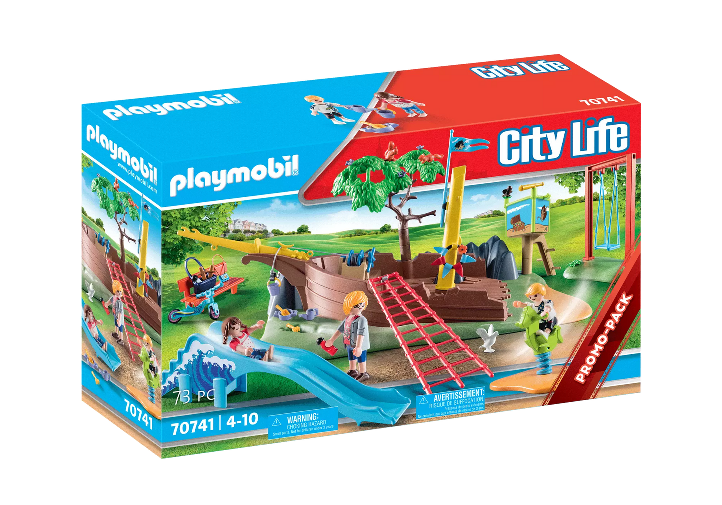 Playmobil 70741 City Life Abenteuerspielplatz mit Schiffswrack - plegobil