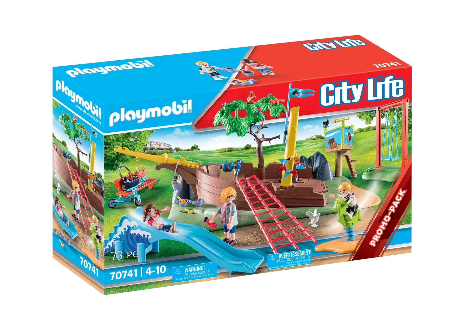 Playmobil 70741 City Life Abenteuerspielplatz mit Schiffswrack - plegobil