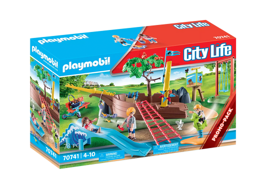 Playmobil 70741 City Life Abenteuerspielplatz mit Schiffswrack - plegobil