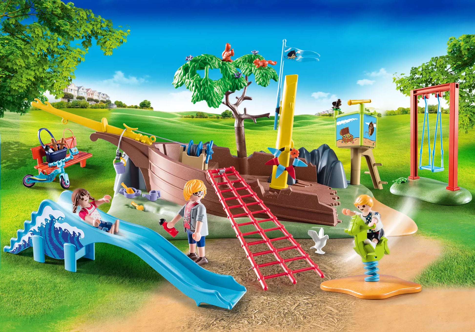 Playmobil 70741 City Life Abenteuerspielplatz mit Schiffswrack - plegobil