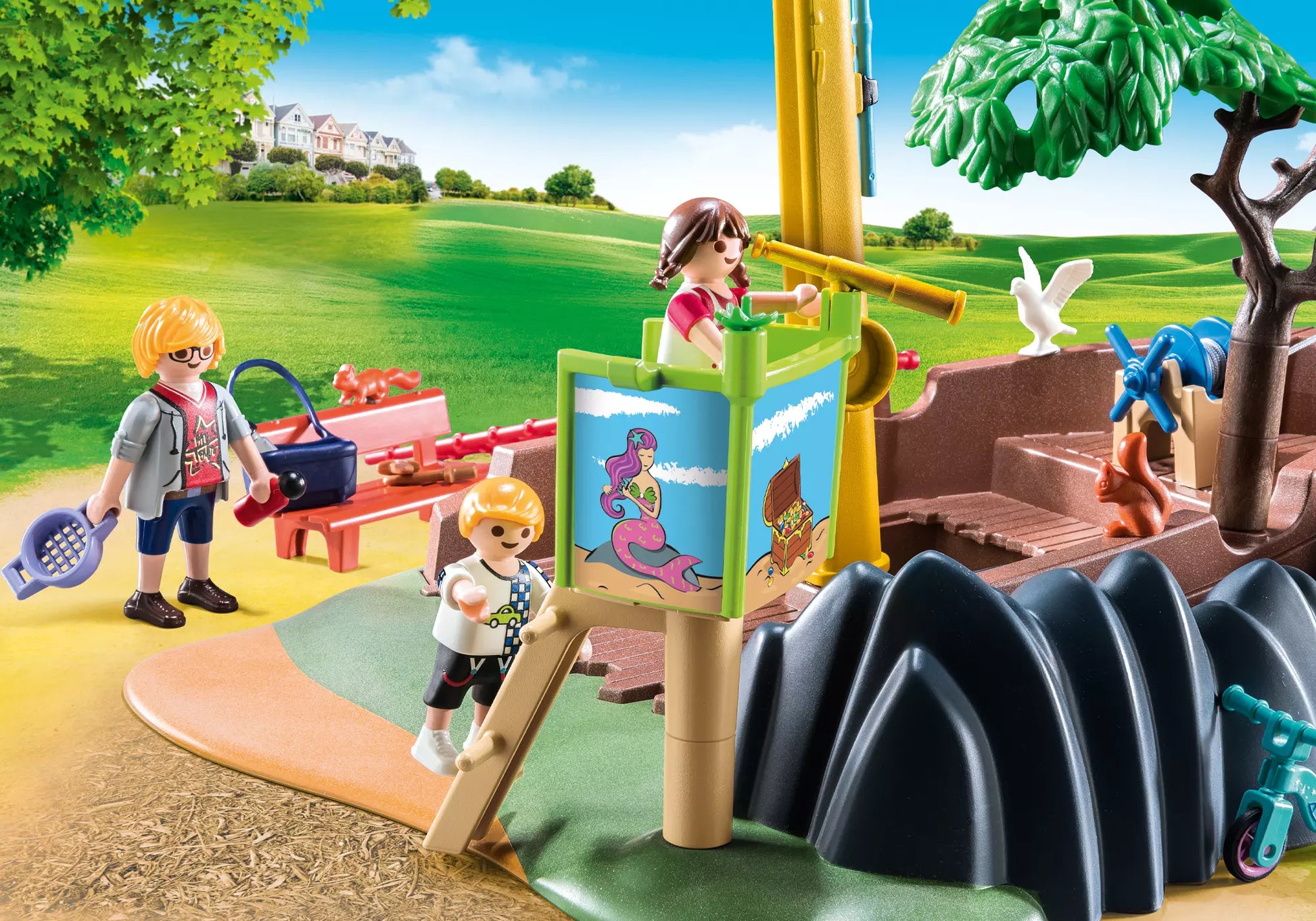 Playmobil 70741 City Life Abenteuerspielplatz mit Schiffswrack - plegobil