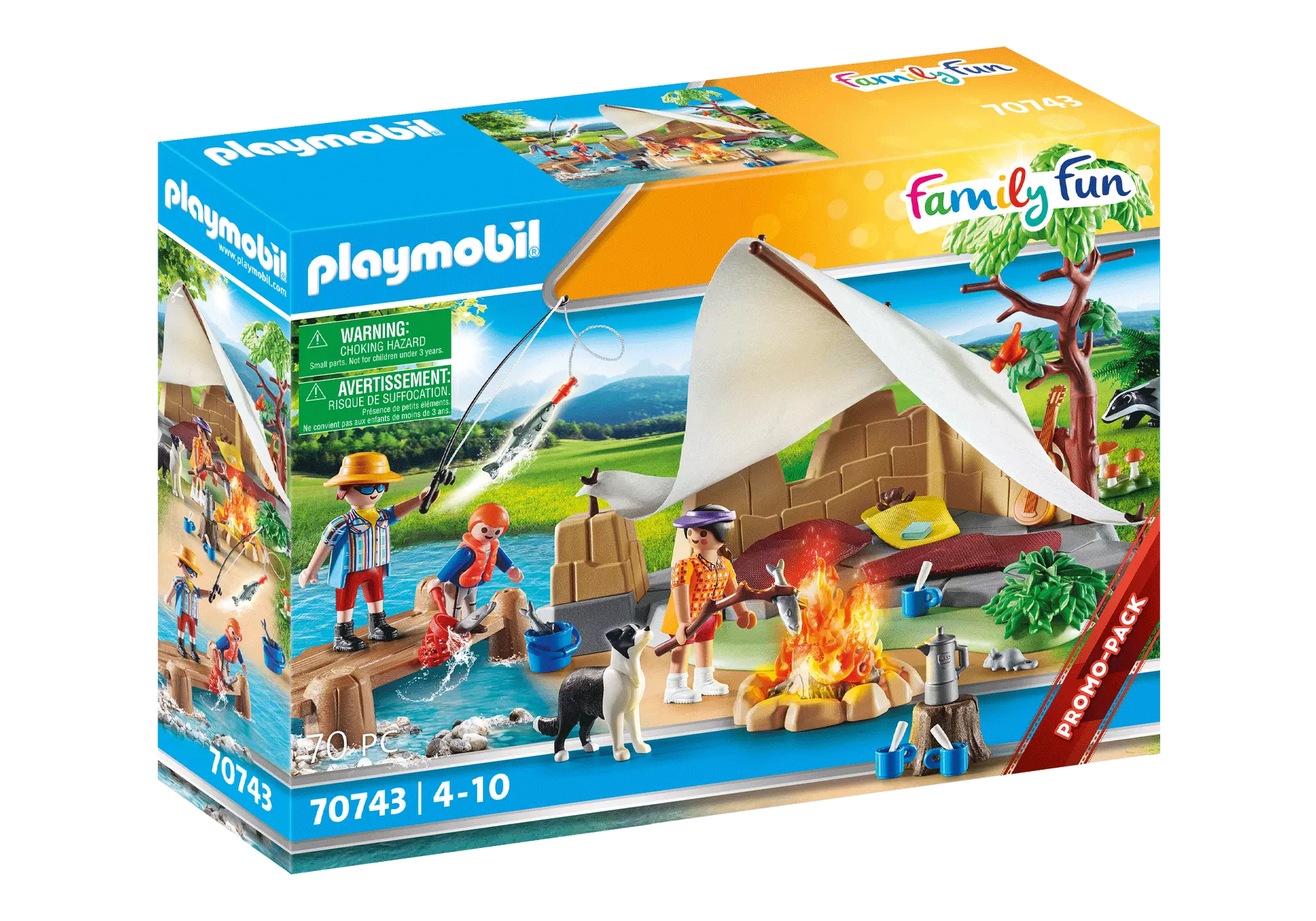 Playmobil 70743 Family Fun Promo Pack Familie beim Campingausflug - plegobil