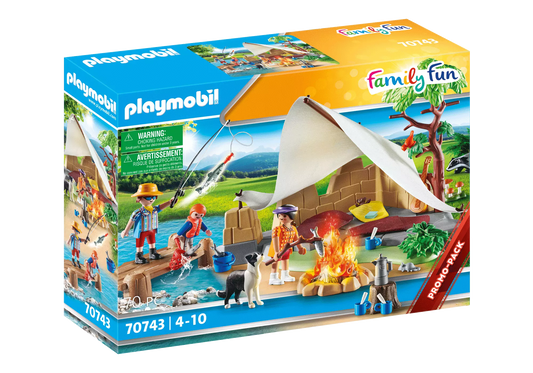 Playmobil 70743 Family Fun Promo Pack Familie beim Campingausflug - plegobil