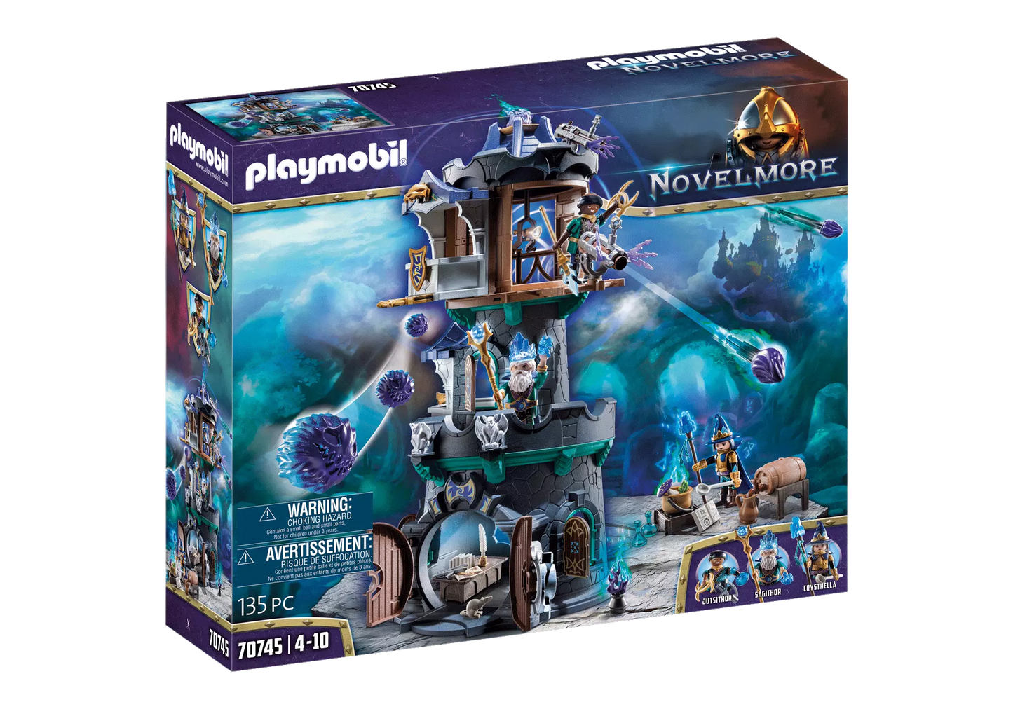 Playmobil 70745 Novelmore Violet Vale - Zaubererturm - plegobil
