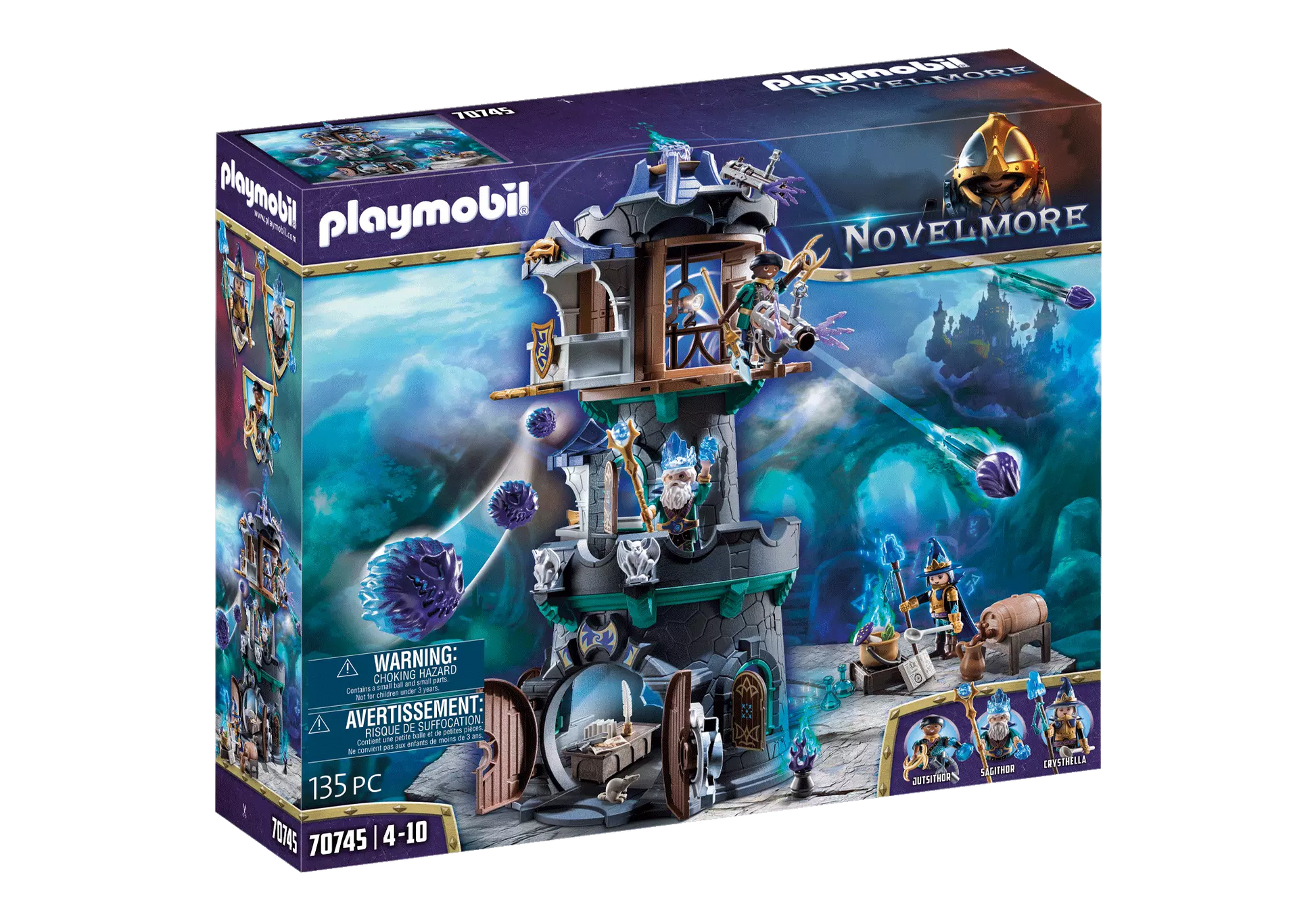 Playmobil 70745 Novelmore Violet Vale - Zaubererturm - plegobil