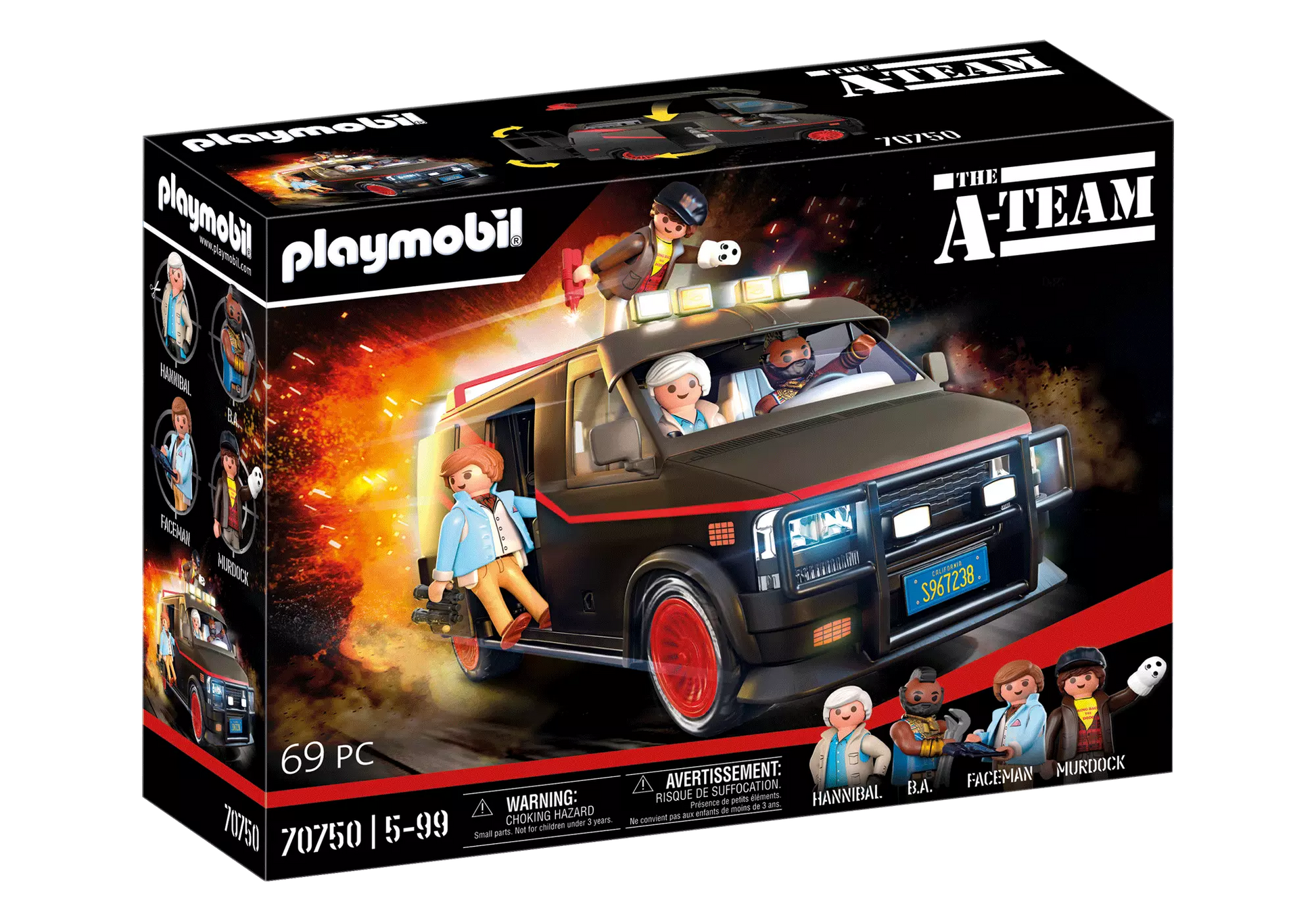 Playmobil 70750 The A-Team Van - plegobil