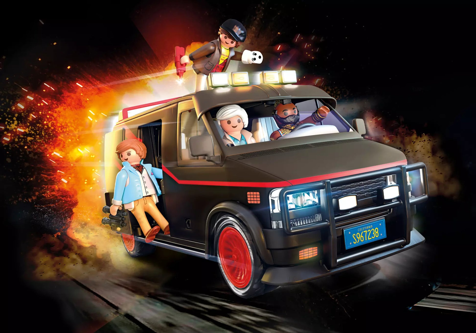 Playmobil 70750 The A-Team Van - plegobil
