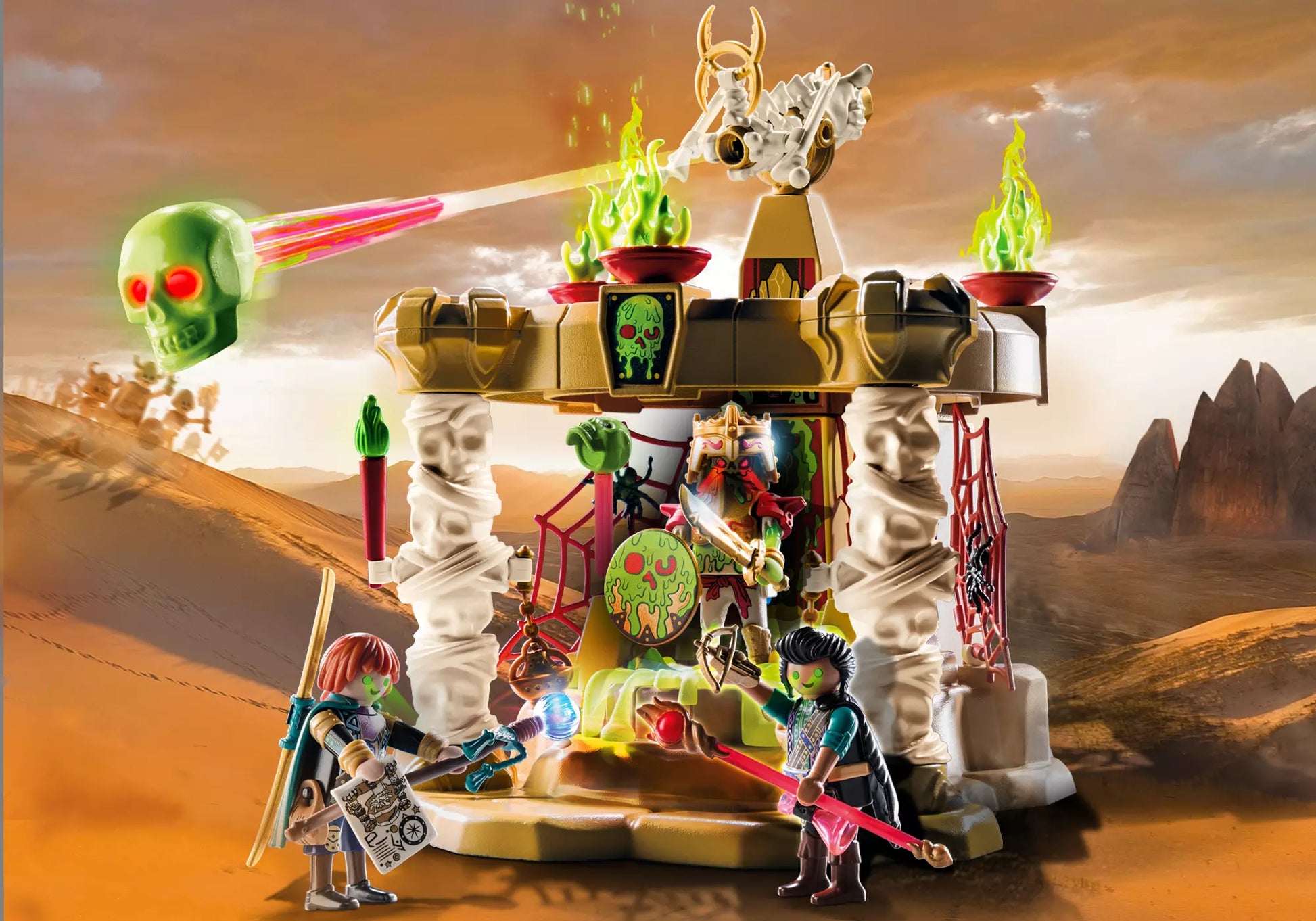 Playmobil 70751 Novelmore Salahari Sands - Tempel der Skelettarmee - plegobil