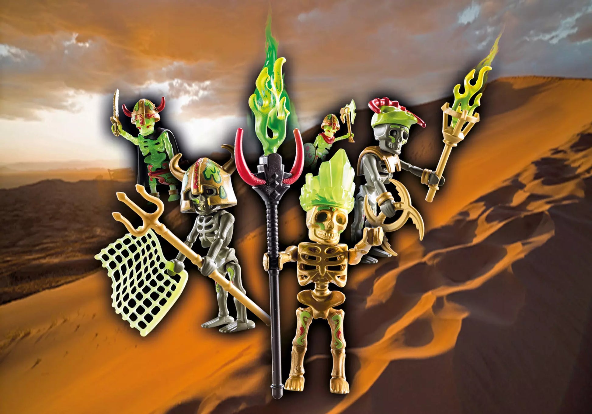 Playmobil 70752 Novelmore Skeleton Surprise Box - Sal'ahari Sands Skelettarmee (Serie 1) - plegobil