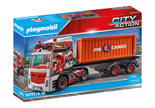 Playmobil 70771 City Action LKW mit Anhänger - plegobil