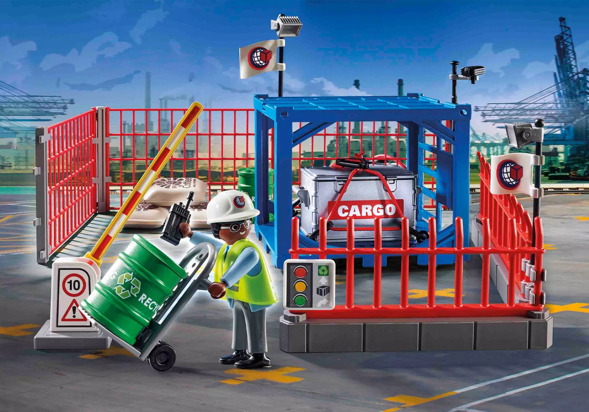 Playmobil 70773 City Action Frachtlager - plegobil