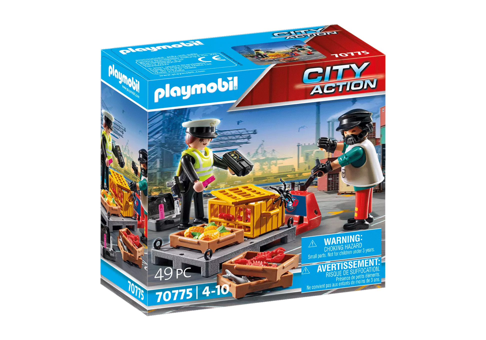 Playmobil 70775 City Action Zollkontrolle - plegobil