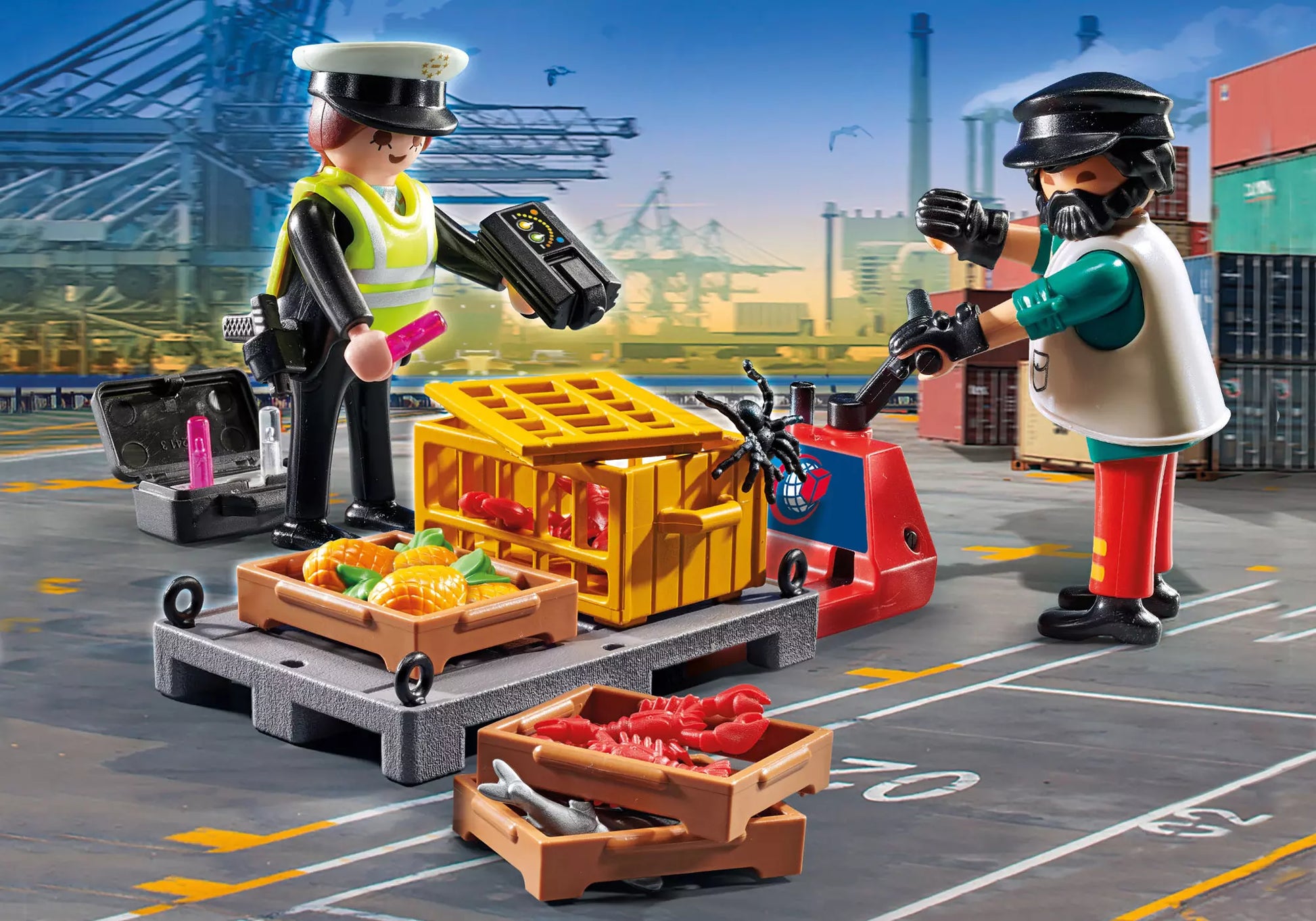 Playmobil 70775 City Action Zollkontrolle - plegobil