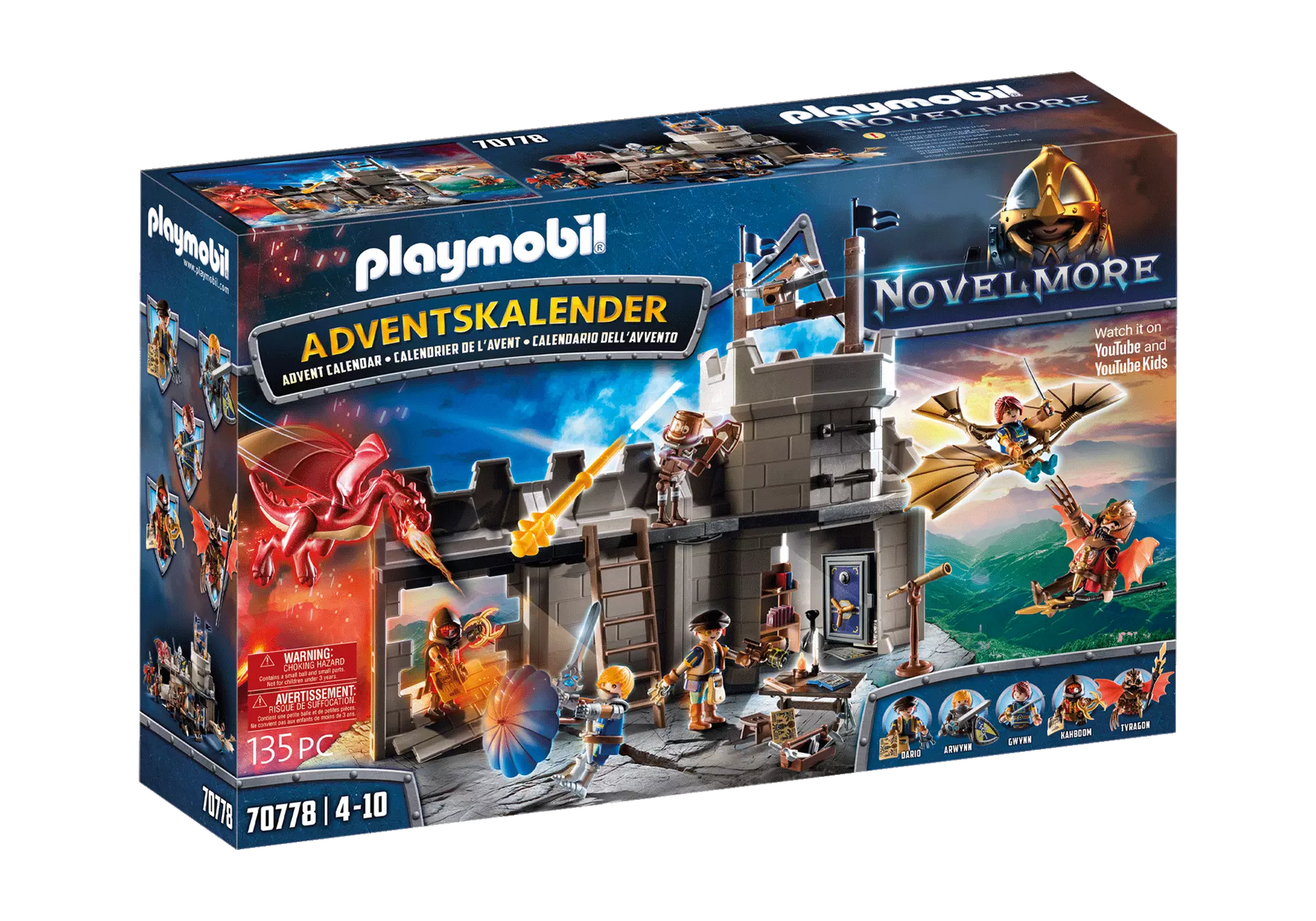 Playmobil 70778 Novelmore Adventskalender Darios Werkstatt - plegobil