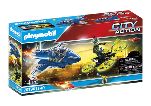 Playmobil 70780 City Action Polizei-Jet: Drohnen-Verfolgung - plegobil