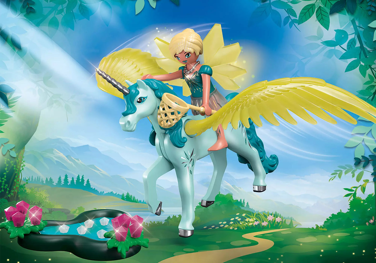 Playmobil 70809 Adventures of Ayuma Crystal Fairy mit Einhorn - plegobil