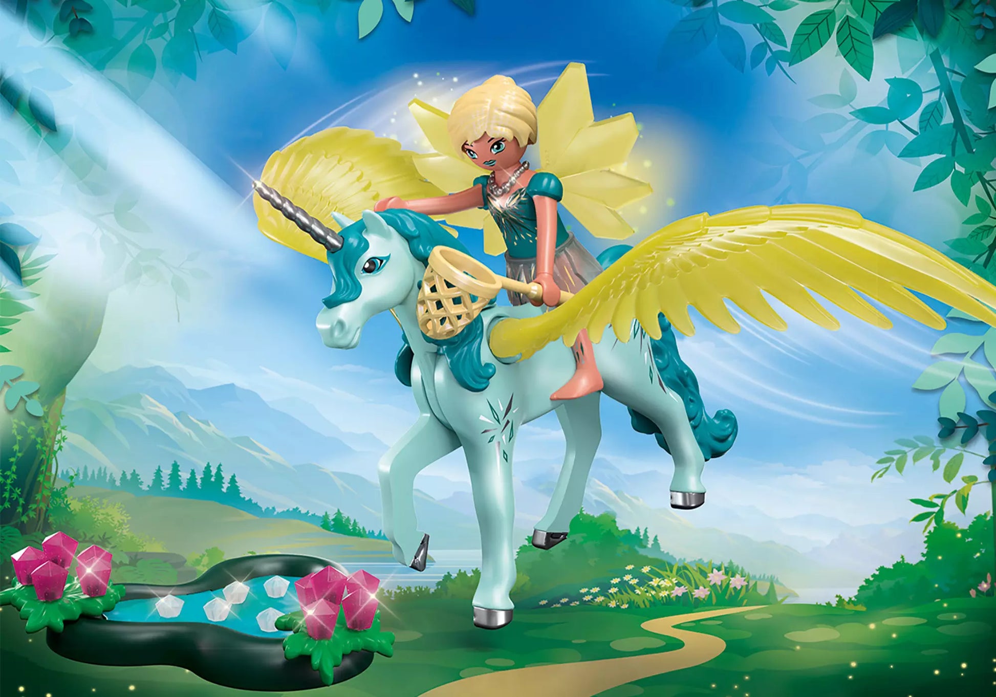 Playmobil 70809 Adventures of Ayuma Crystal Fairy mit Einhorn - plegobil
