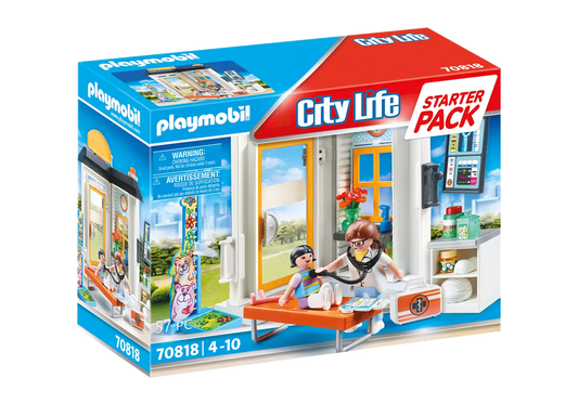 Playmobil 70818 City Life Starter Pack Kinderärztin - plegobil
