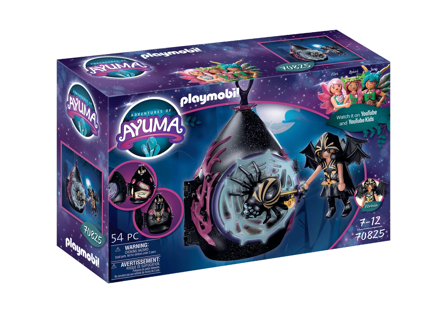 Playmobil 70825 Adventures of Ayuma Unterschlupf der Bat Fairies - plegobil