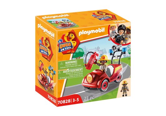 Playmobil 70828 Duck on Call Mini-Auto Feuerwehr - plegobil