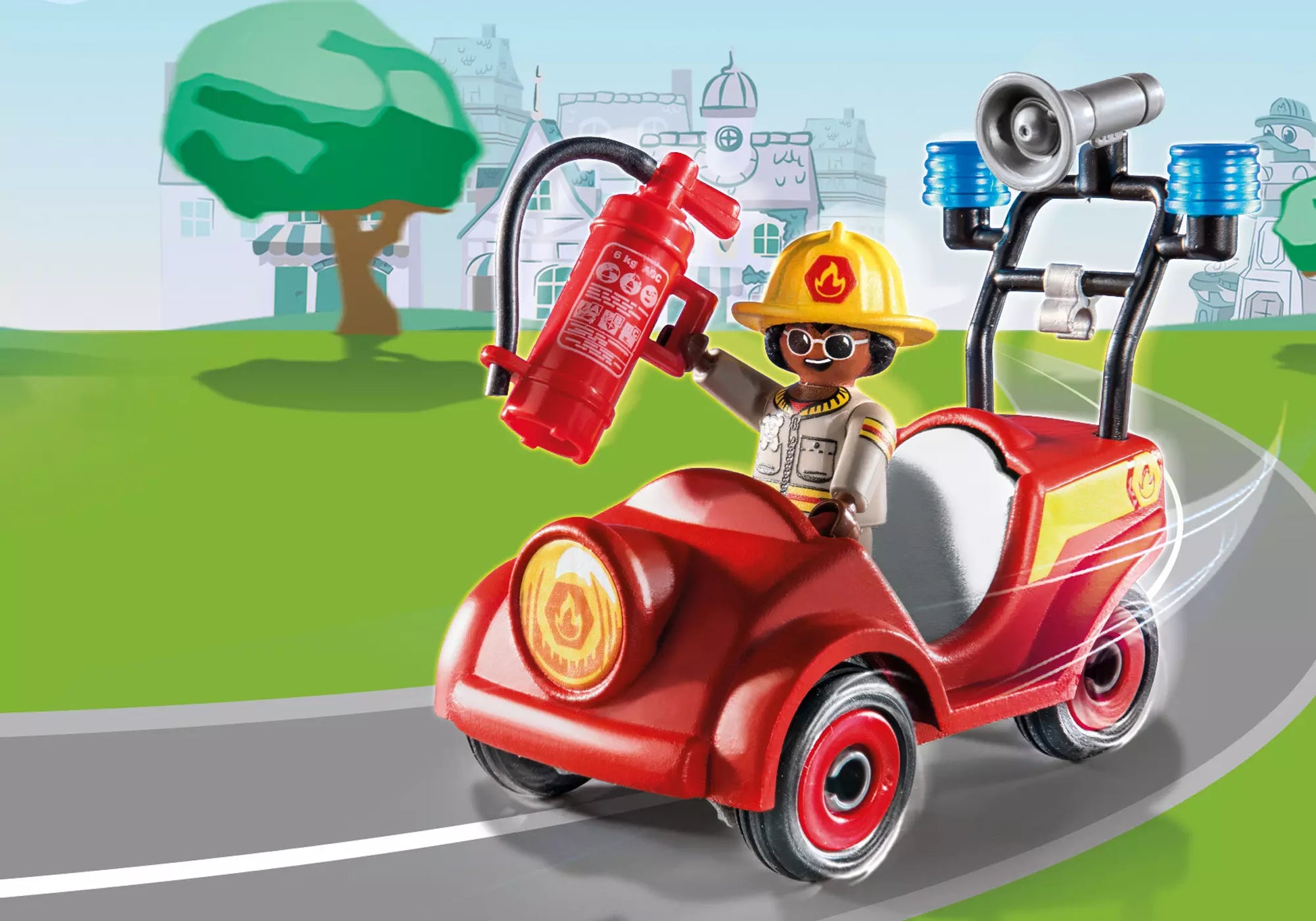 Playmobil 70828 Duck on Call Mini-Auto Feuerwehr - plegobil
