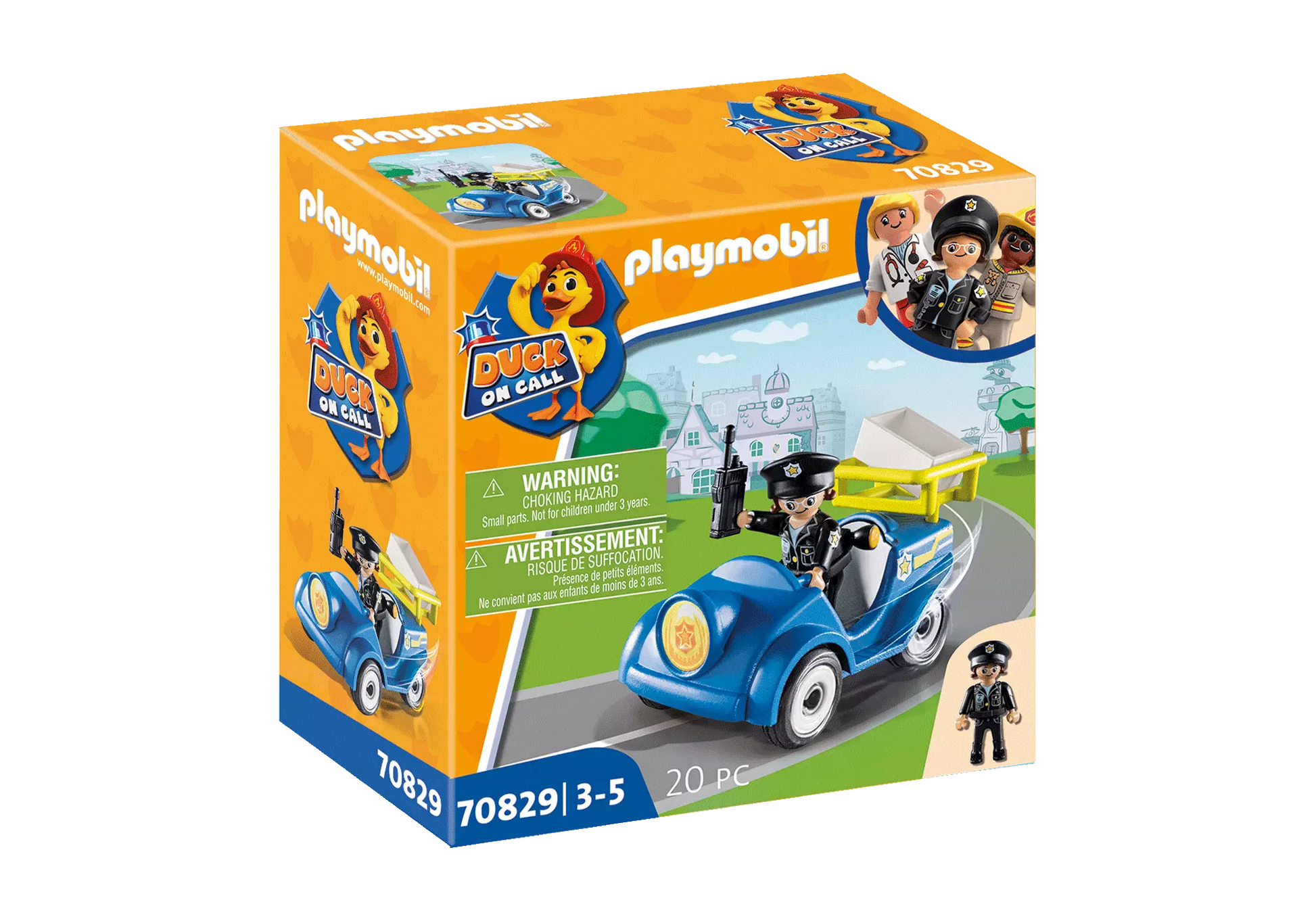 Playmobil 70829 Duck on Call Mini-Auto Polizei - plegobil