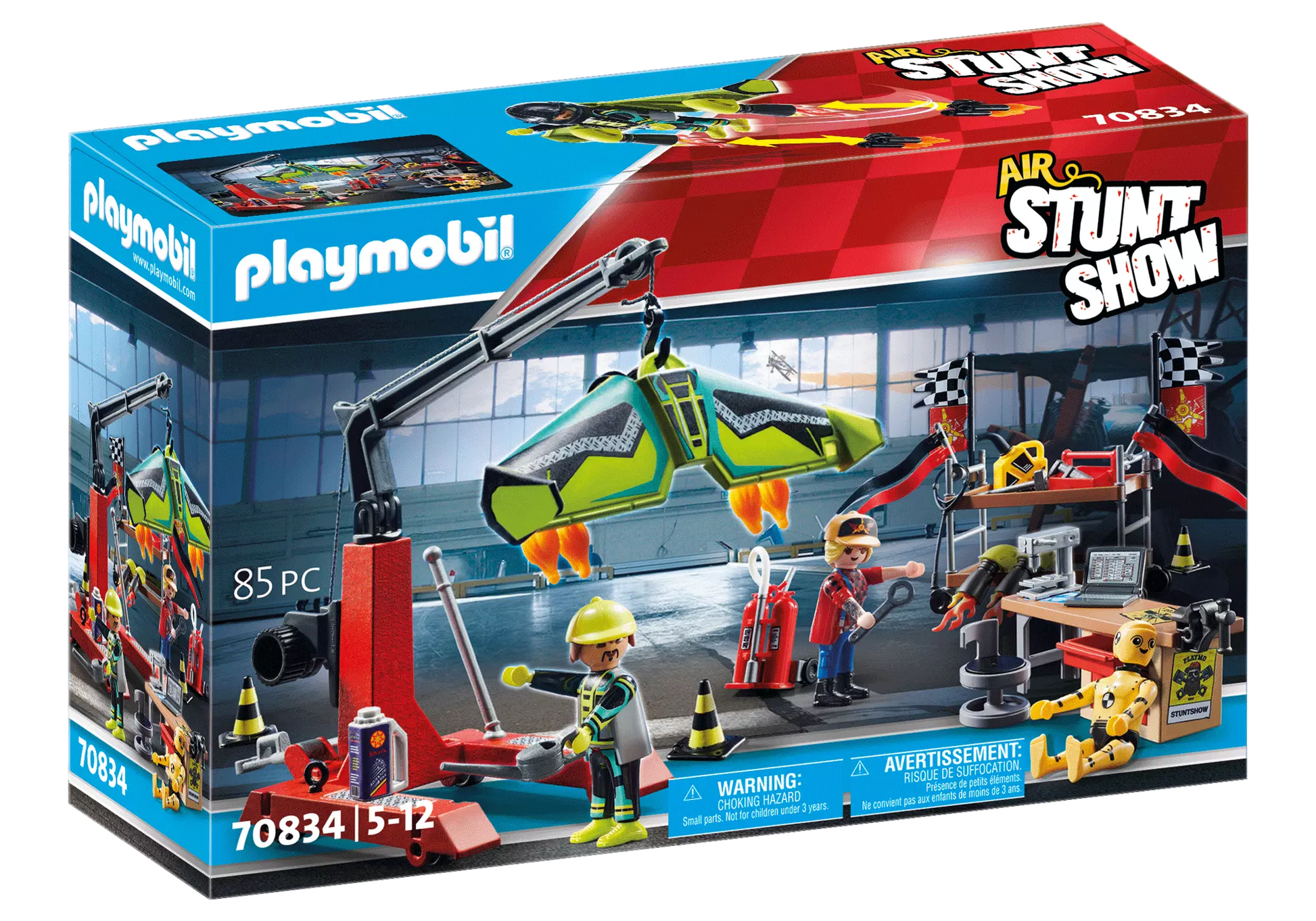 Playmobil 70834 Air Stunt Show Servicestation - plegobil