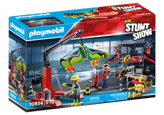 Playmobil 70834 Air Stunt Show Servicestation - plegobil