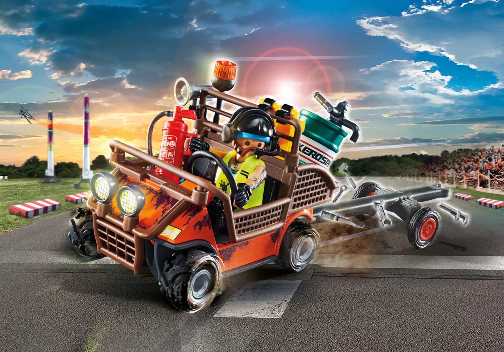 Playmobil 70835 Air Stunt Show Mobiler Reparaturservice - plegobil