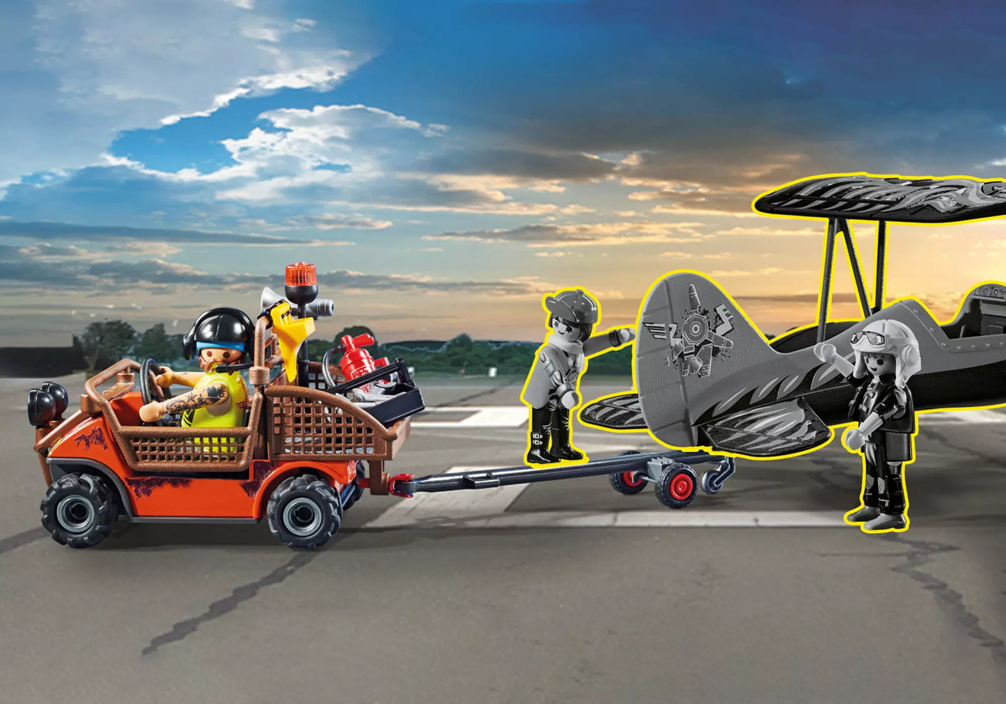 Playmobil 70835 Air Stunt Show Mobiler Reparaturservice - plegobil