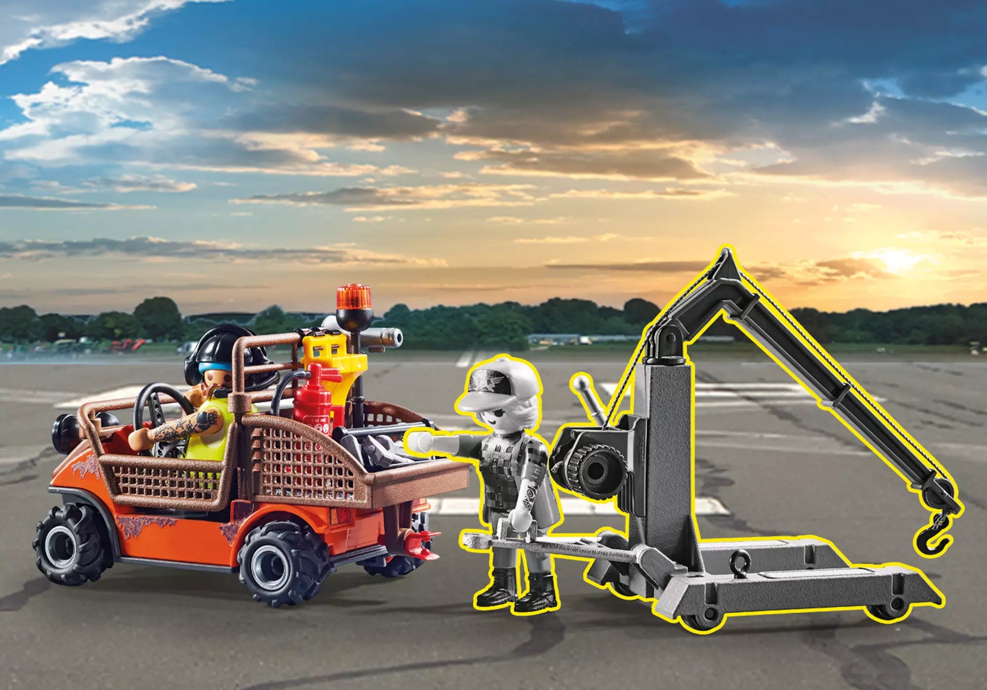 Playmobil 70835 Air Stunt Show Mobiler Reparaturservice - plegobil