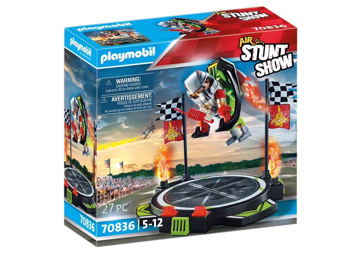 Playmobil 70836 Air Stunt Show Jetpack-Flieger - plegobil