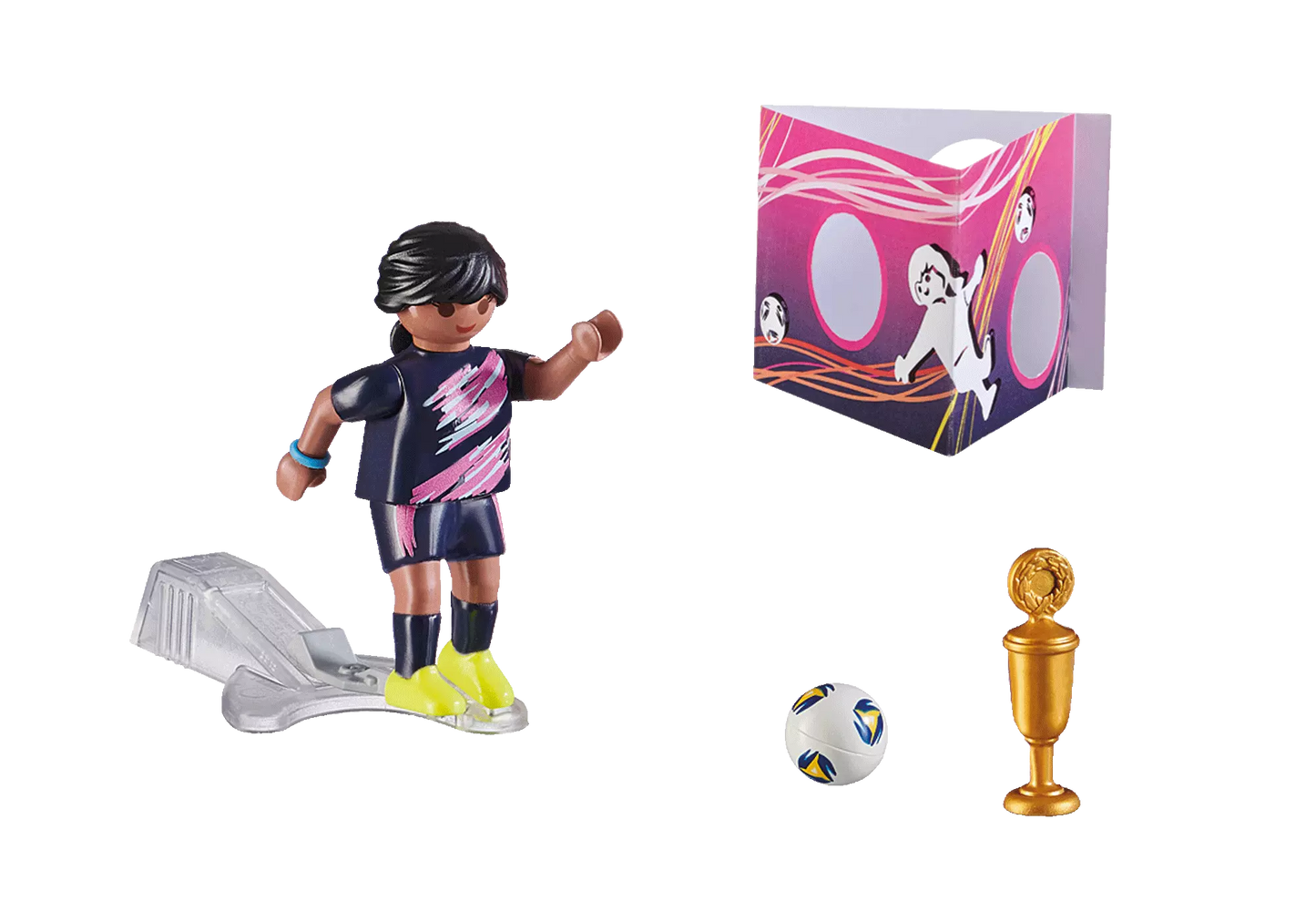 Playmobil 70875 Special Plus Fußballerin mit Torwand - plegobil