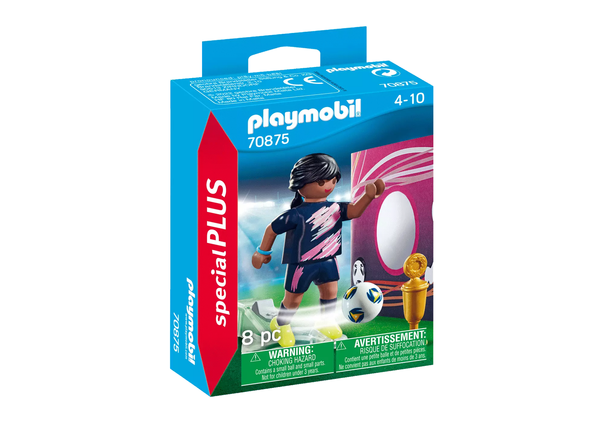 Playmobil 70875 Special Plus Fußballerin mit Torwand - plegobil