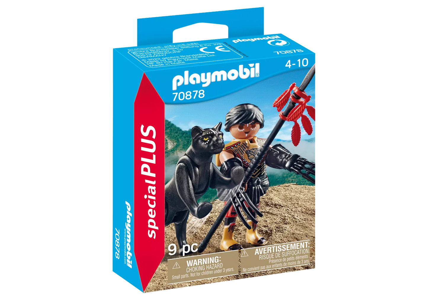 Playmobil 70878 Special Plus Krieger mit Panther - plegobil