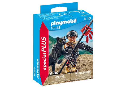 Playmobil 70878 Special Plus Krieger mit Panther - plegobil