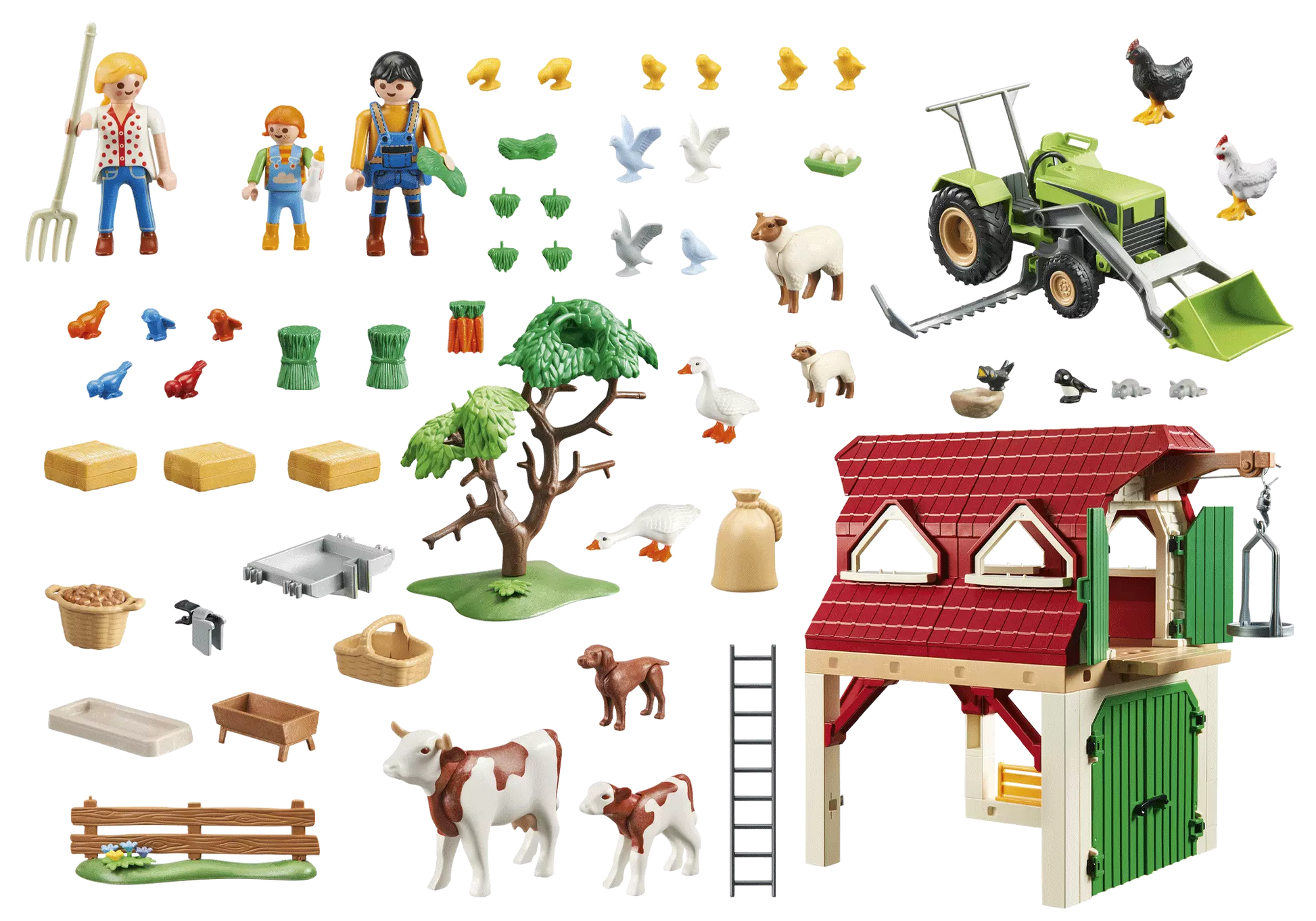 Playmobil 70887 Country Promo Pack Bauernhof mit Kleintieraufzucht - plegobil