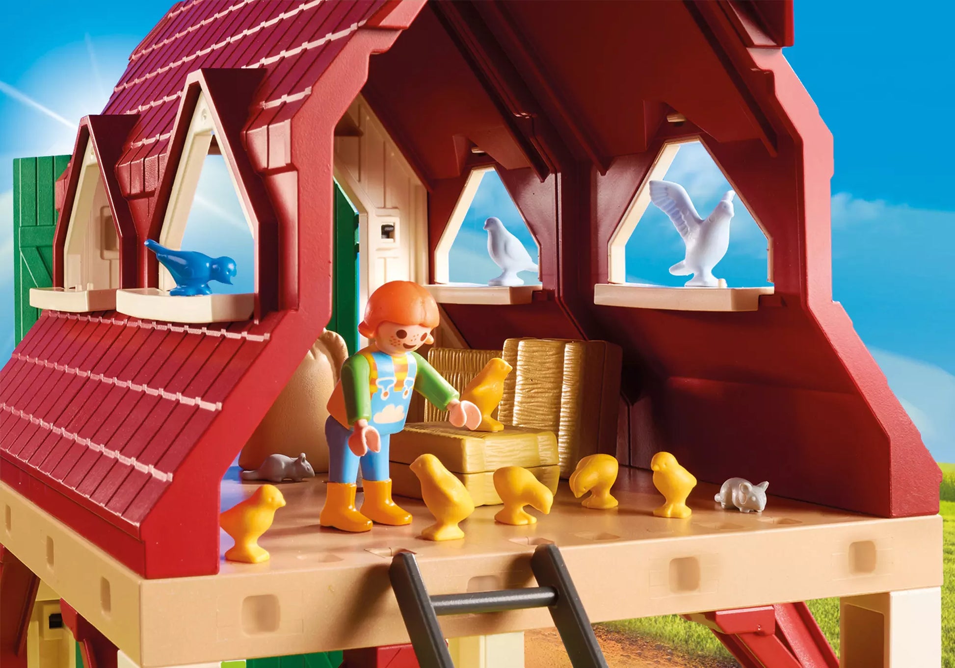 Playmobil 70887 Country Promo Pack Bauernhof mit Kleintieraufzucht - plegobil