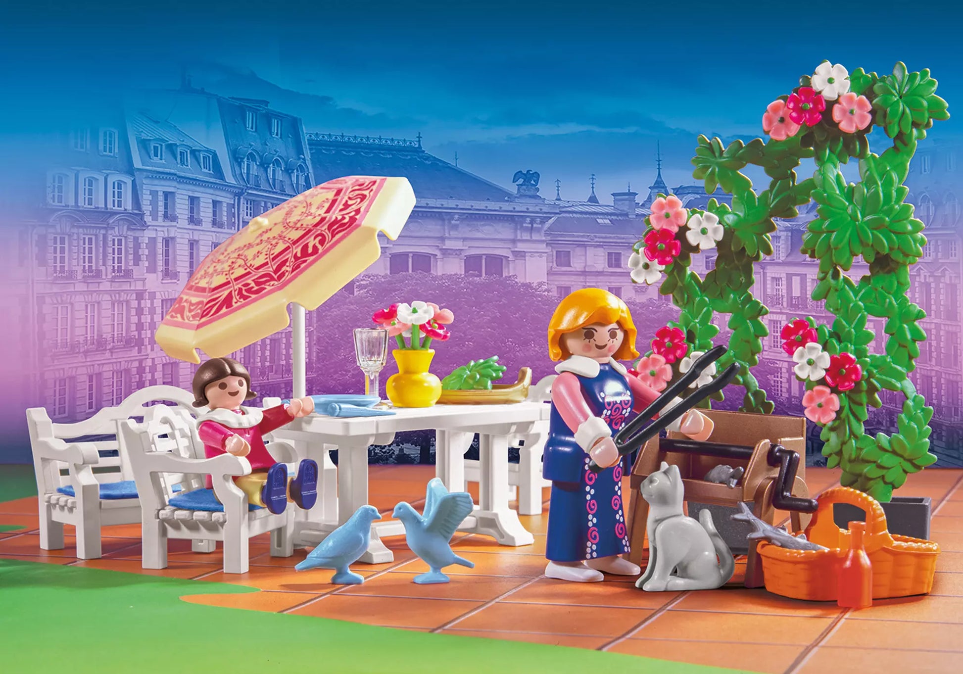 Playmobil 70896 Dollhouse Gartenterrasse - plegobil