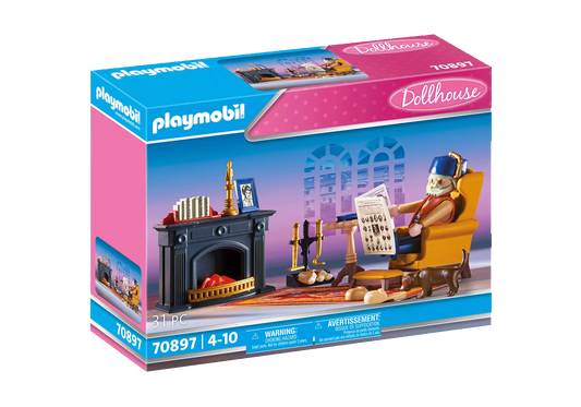 Playmobil 70897 Dollhouse Kaminzimmer - plegobil