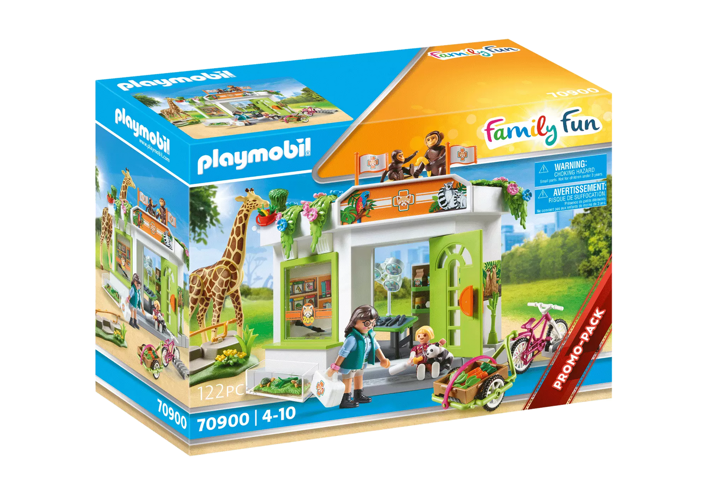 Playmobil 70900 Family Fun Promo Pack Tierarztpraxis im Zoo - plegobil