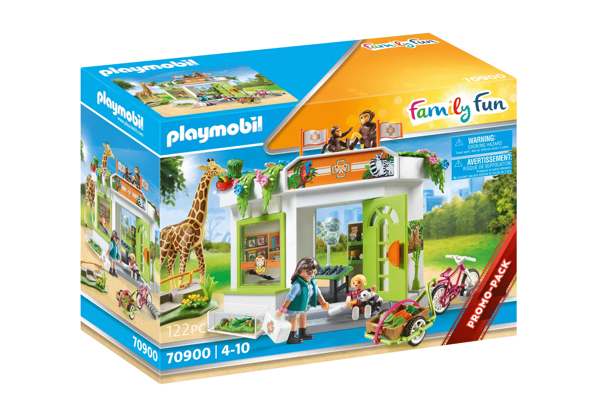 Playmobil 70900 Family Fun Promo Pack Tierarztpraxis im Zoo - plegobil
