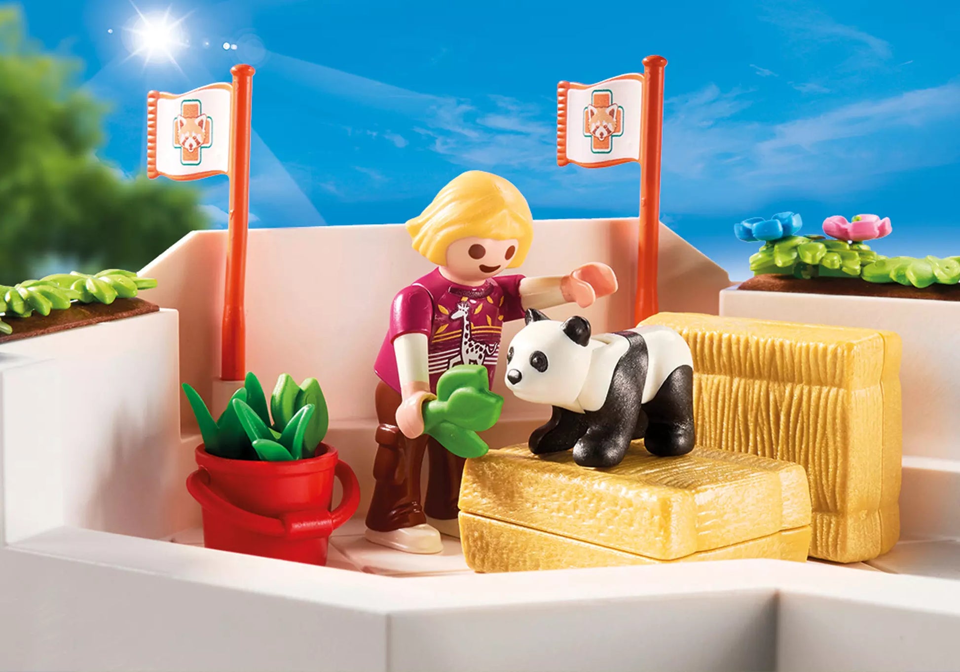 Playmobil 70900 Family Fun Promo Pack Tierarztpraxis im Zoo - plegobil