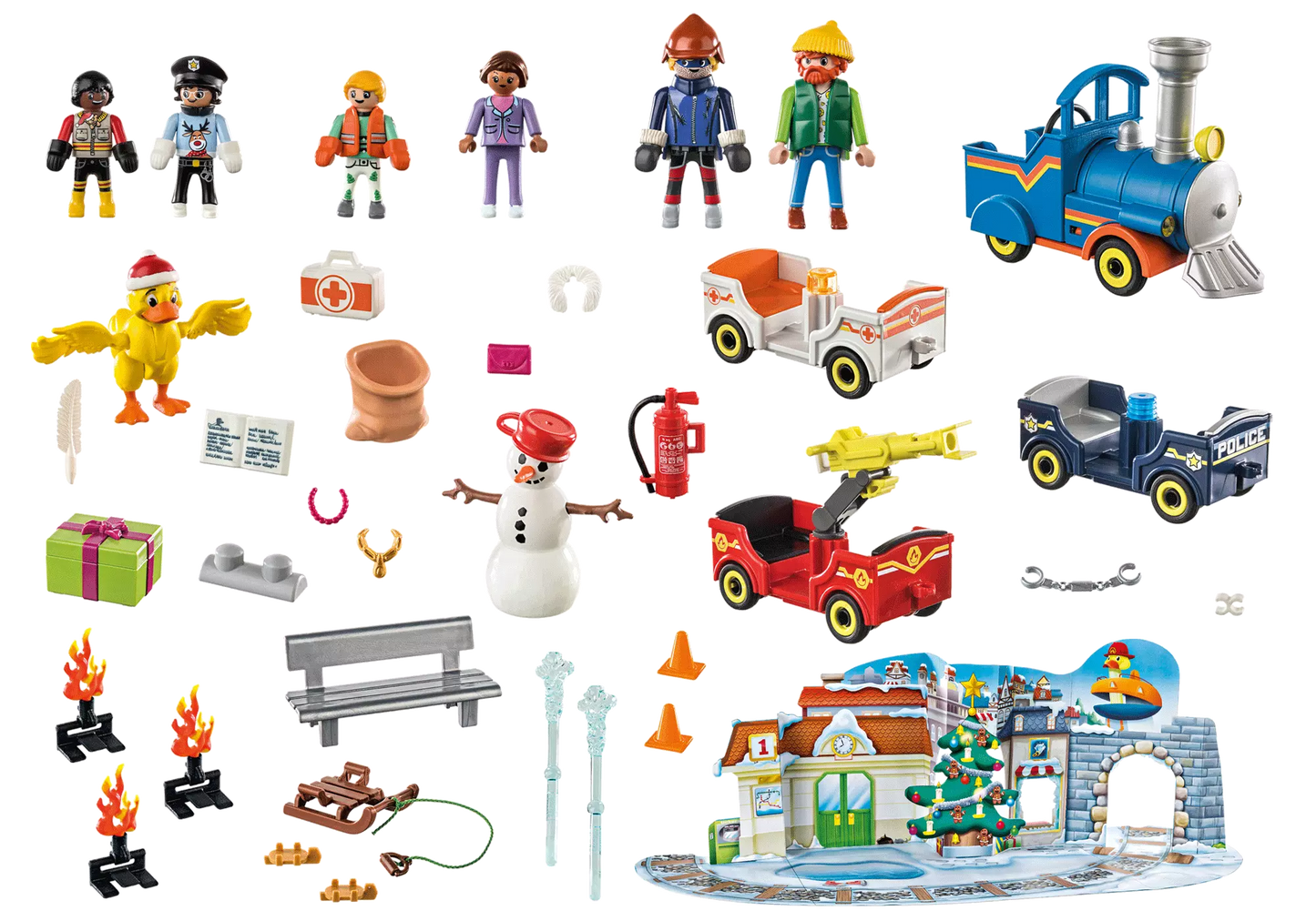 Playmobil 70901 Duck on Call Adventskalender - plegobil