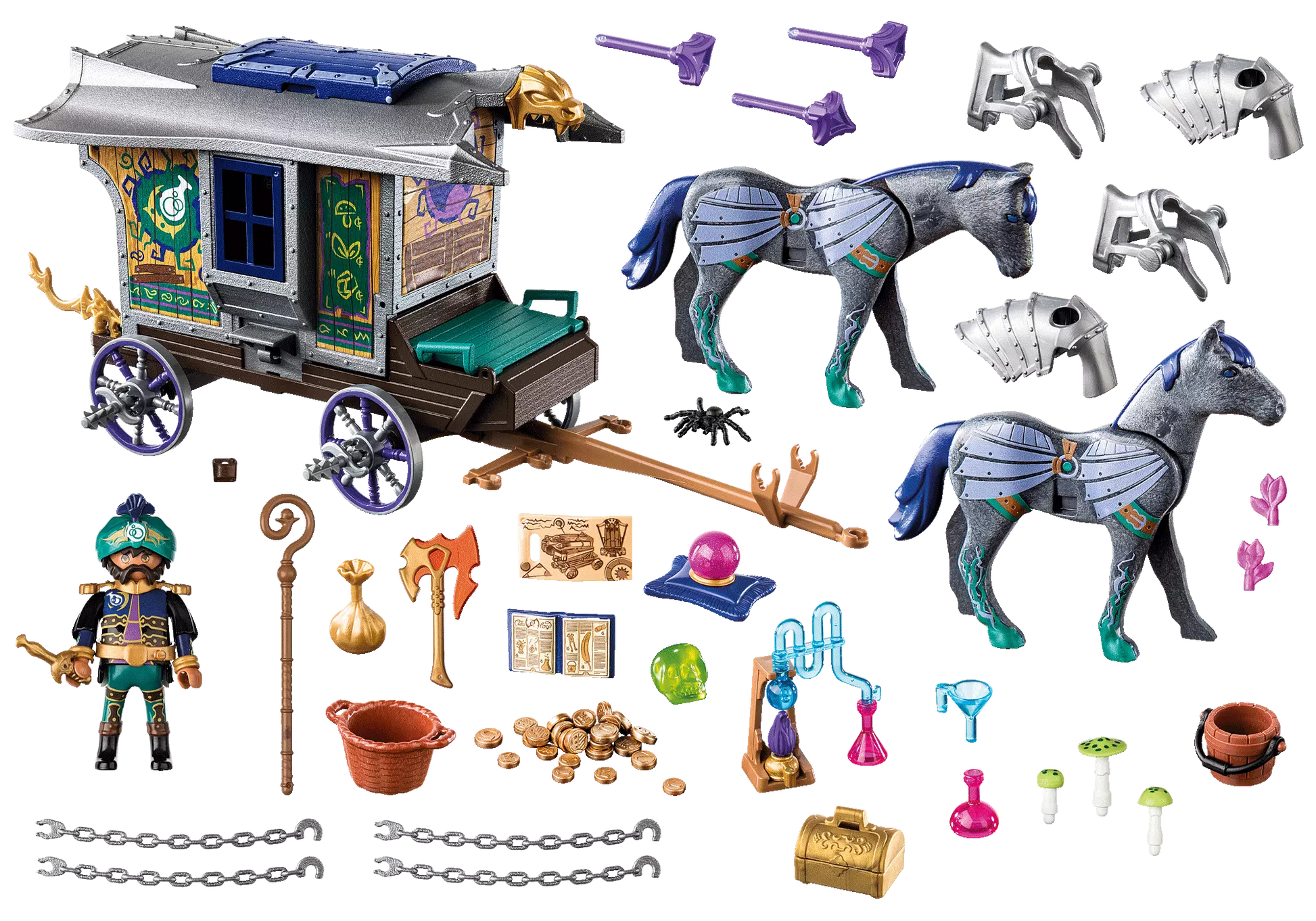 Playmobil 70903 Novelmore Violet Vale - Händlerkutsche - plegobil